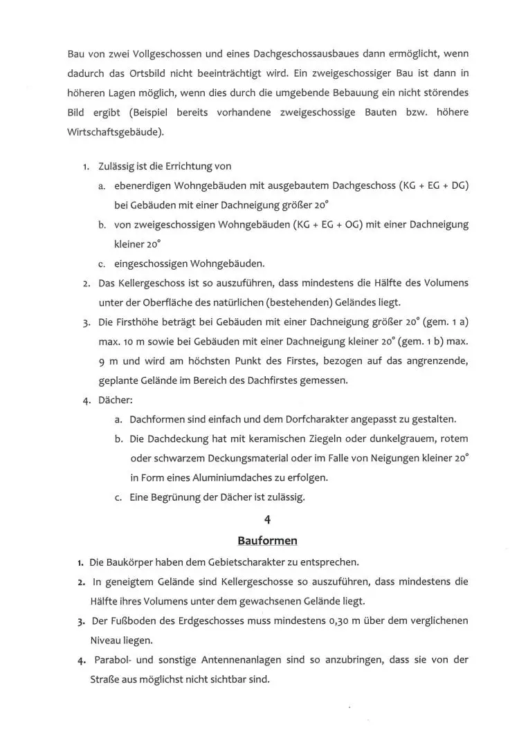 Bebauungsrichtlinien Burgauberg Neudauberg_1