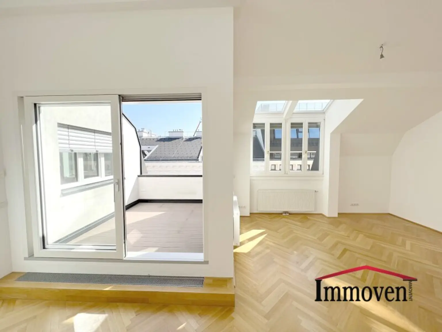 Im Herzen des 1. Wiener Gemeindebezirks - 3-Zimmer-Dachgeschosswohnung mit Klimaanlage und Terrasse!