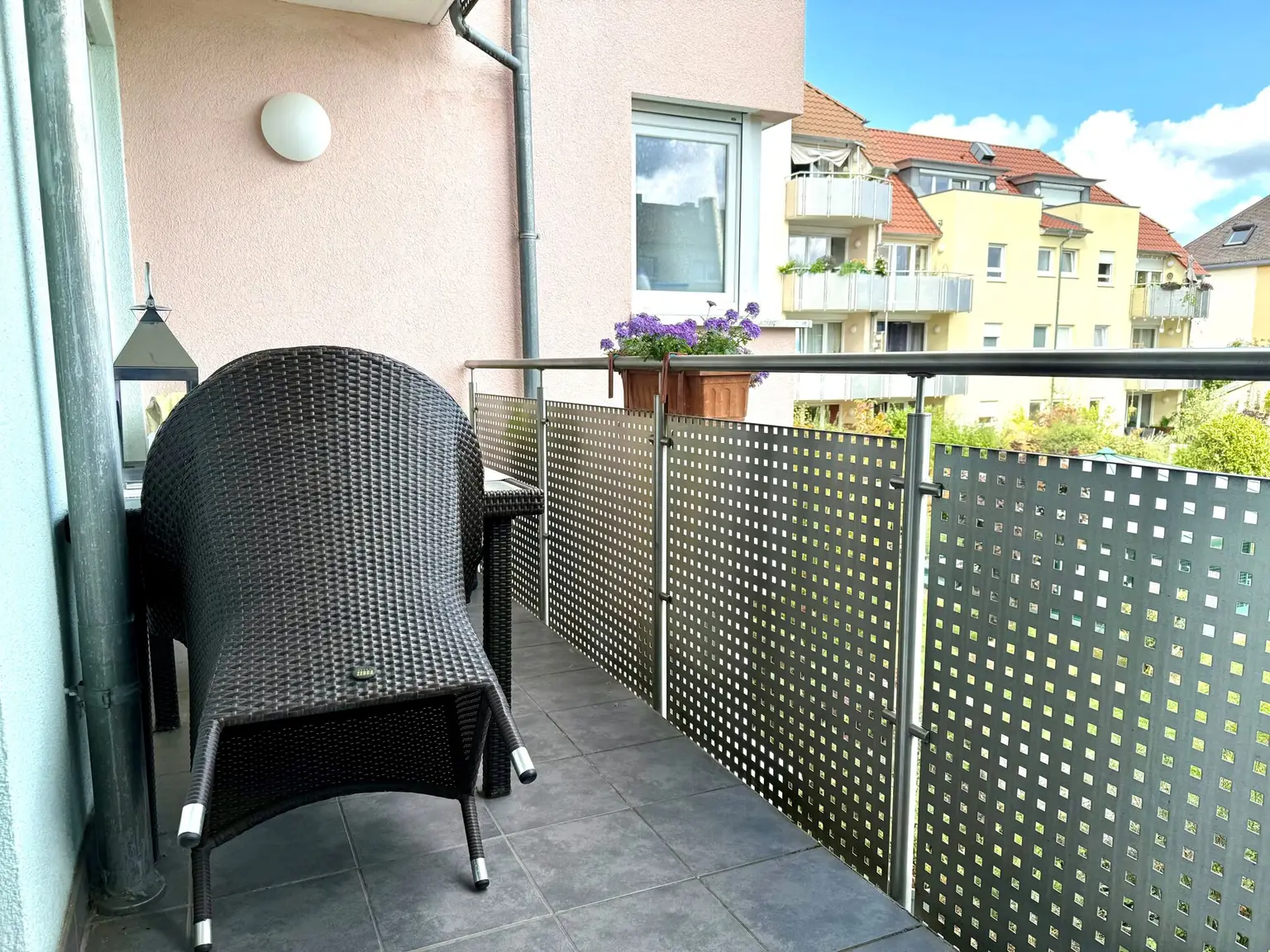 Balkon zum Garten