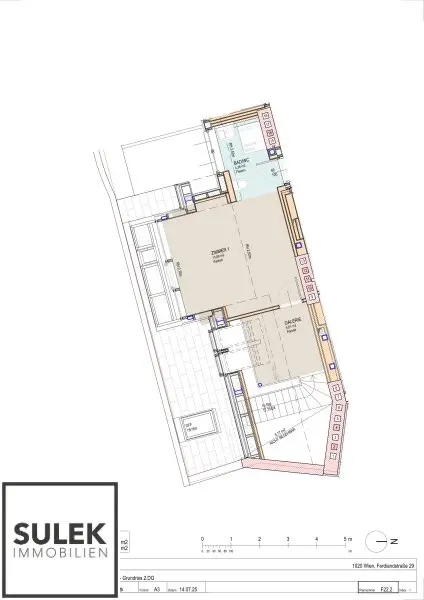 Dachgeschoßwohnung im Herzen des 2. Bezirks – 72 m² Wohnkomfort