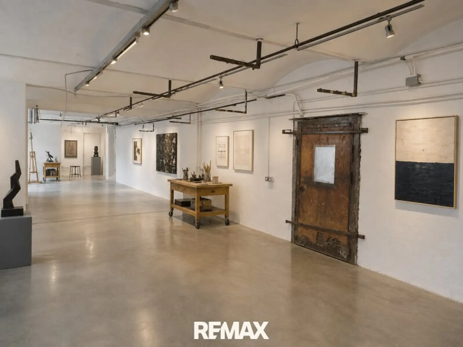Bespiel Konzept Kunst Gallerie & Atelier, KI-Generiert