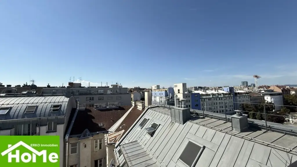 Moderne Dachwohnung auf 2 Etagen und 26m2 Terrasse