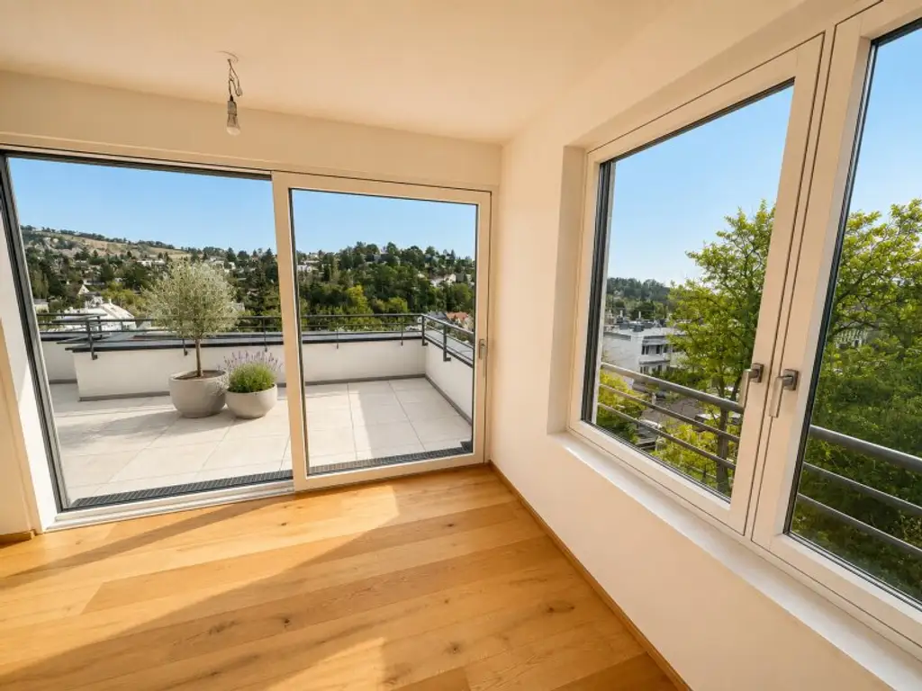 Terrassenwohnungen in Aussichtslage - Neustift am Walde!