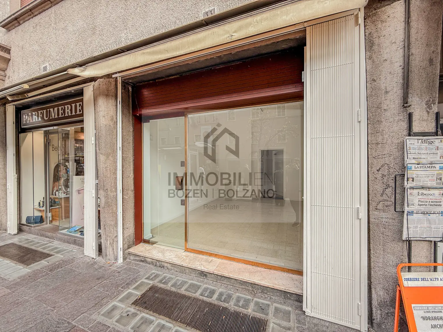 Kleines Geschäft in optimaler Lage im Zentrum zu vermieten
