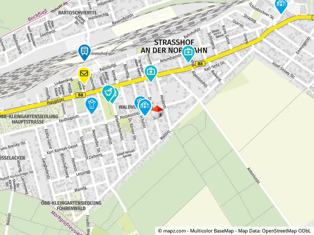 Geolyzer Kartenausschnitt