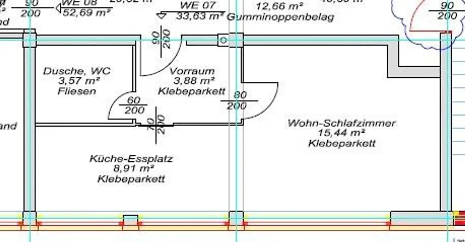 Grundriss Top 34 (W 07)