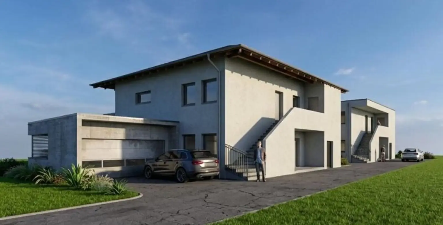 NEUBAU Kleinwohnanlage mit 2 Häuser und 8 Wohnungen in Waidmannsdorf - Schubertstraße