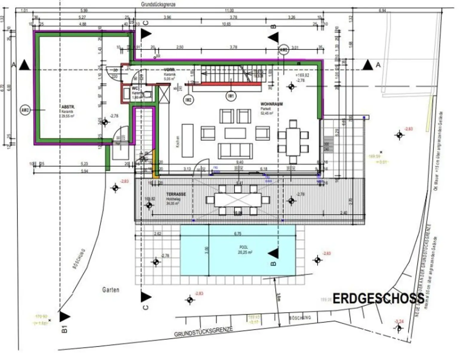 Neuwaldegg Hideaway: Neubau mit Pool, großem Garten & Naturstein