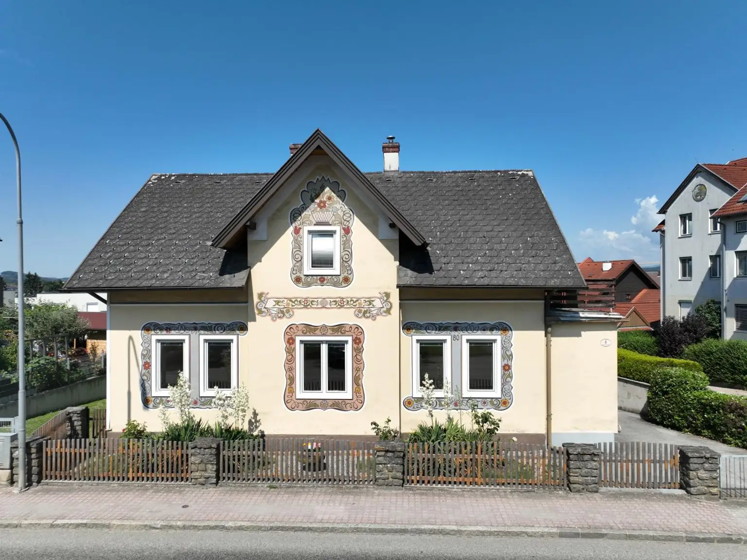 Vorderseite Haus