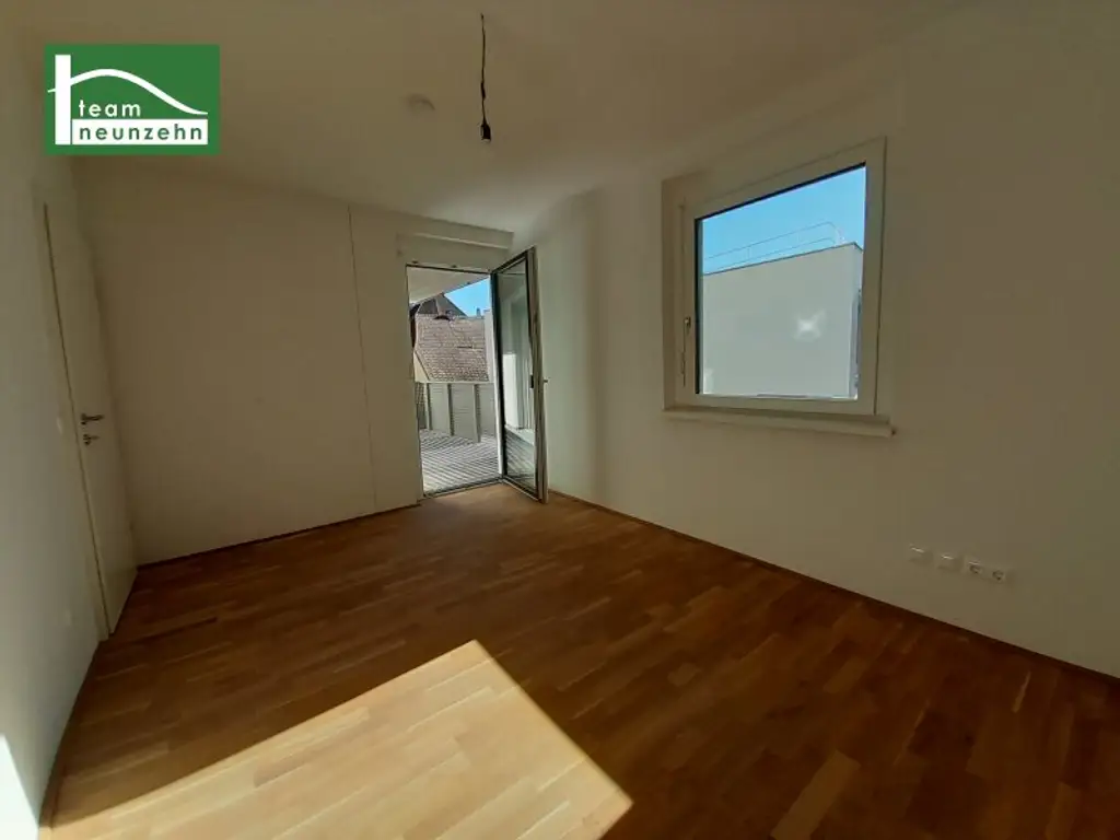 Moderne 3-Zimmer-Dachgeschosswohnung in idealer Lage! Karmeliterhof - Neubauwohntraum beim Rathausplatz