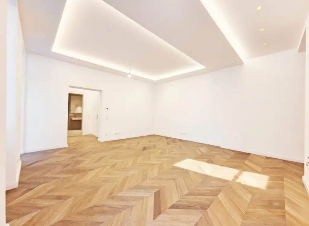 ++NEU++ Premium-Erstbezug 4-Zimmer-Stilaltbau plus 2 BALKONEN mit luxuriösem Finish! ++Absolut ruhig gelegen in Top Location NÄHE Urania! U-Bahn & CAT ++