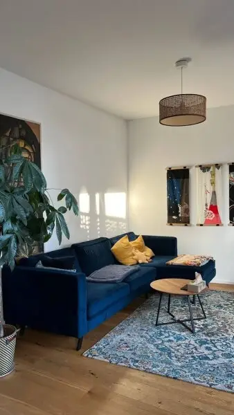 Stylische möblierte Wohnung mit Terrasse in einem sanierten Altbau (2022) nahe U4/U6 Längenfeldgasse