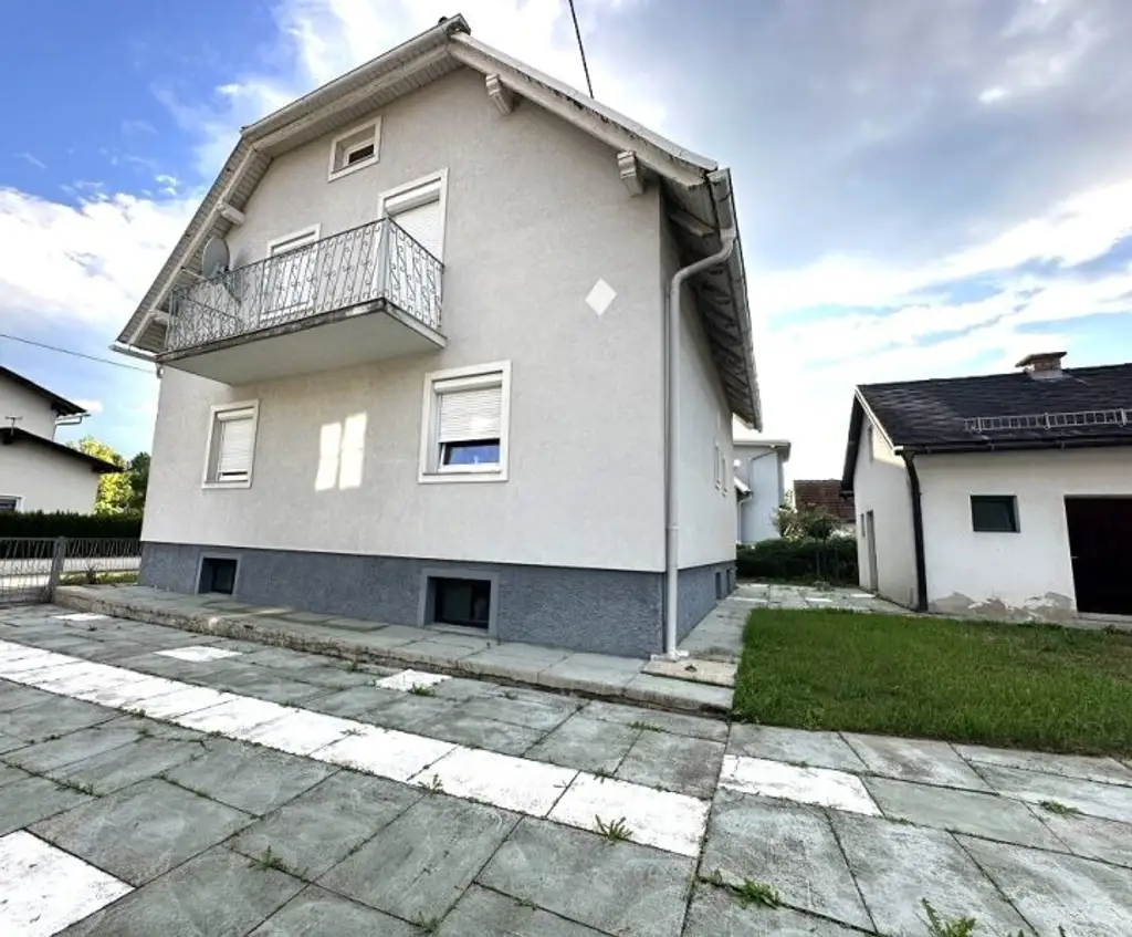 WOLFSBERG - SANKT THOMAS, 160 m2 Einfamilienhaus mit Potential, Vollkeller, 1139 m2 Grundstück, Wirtschaftsgebäude