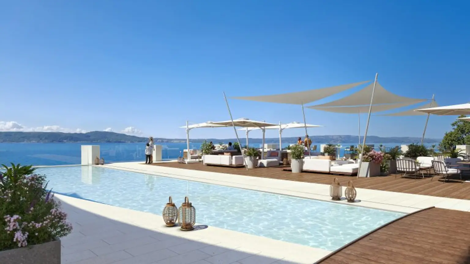 EXKLUSIVES Penthouse mit LUXUSRESORT-Privilegien: Private Beach / Owners Lounge / Pool / Spa / Gym uvm. !