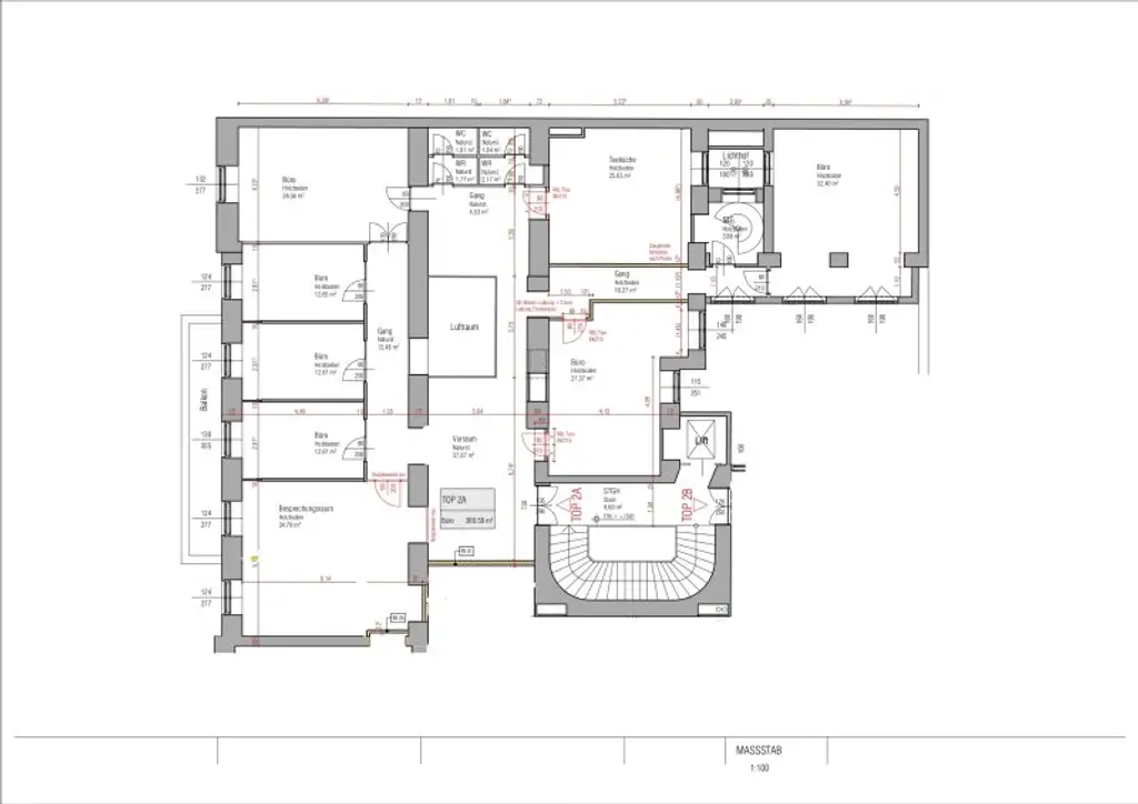 Neu adaptierte Bürofläche im 1. Bezirk Nähe Stadtpark