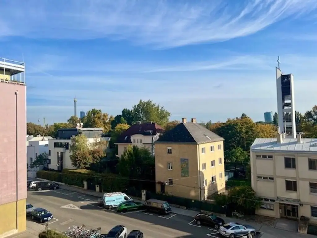 Praternähe/Donaukanal! 96 m2 - gut aufgeteilte 3 Zimmer-Wohnung, extra Küche!