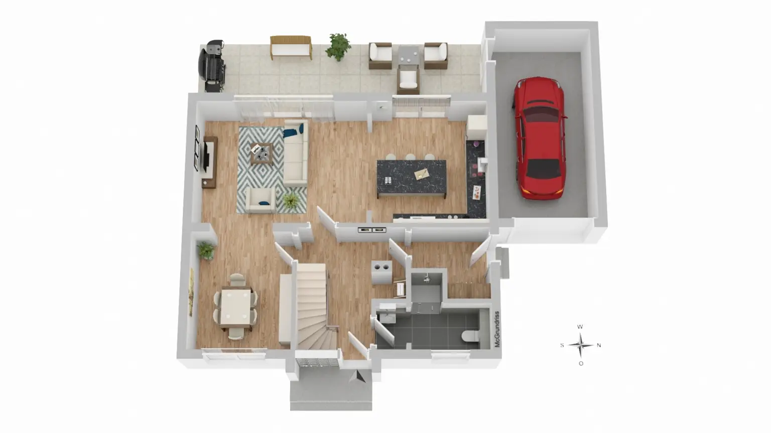 EG Grundriss - ohne Gewähr