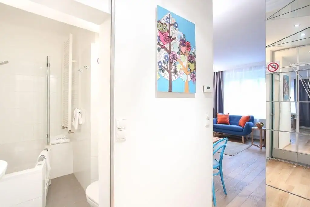Moderne möblierte 1-Zimmerwohnung im Herzen von Wien - klein aber fein! Miete - All Inclusive!