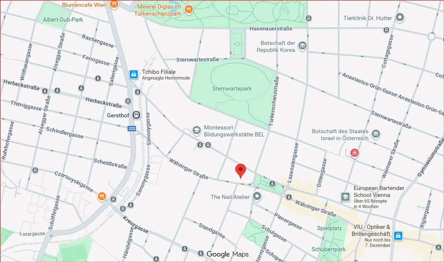 Büroraum mit Terrassenausgang in Bürogemeinschaft beim Aumannplatz