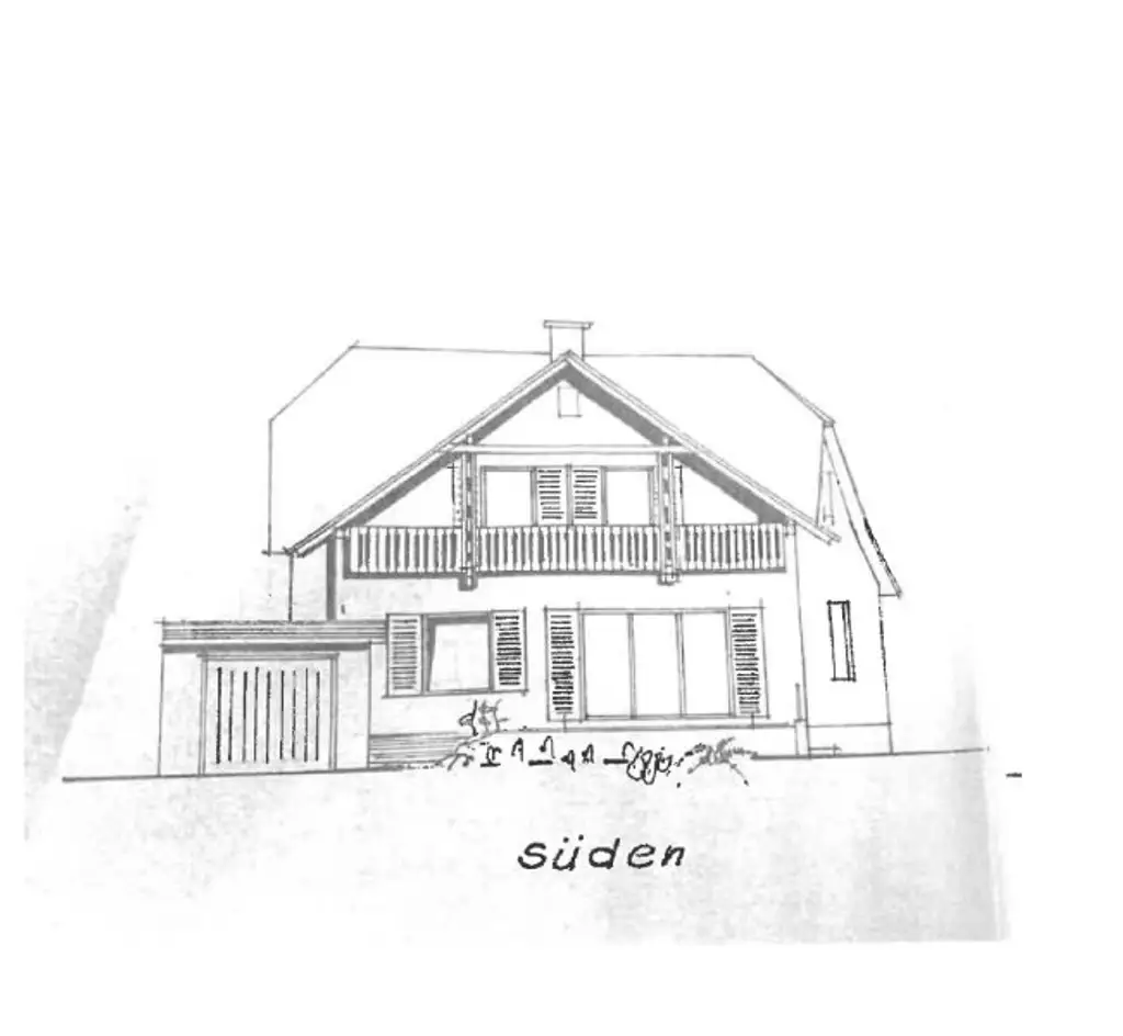 WAIDMANNSDORF  -  Sanierungsbedürftiges Haus in Aussichtslage!