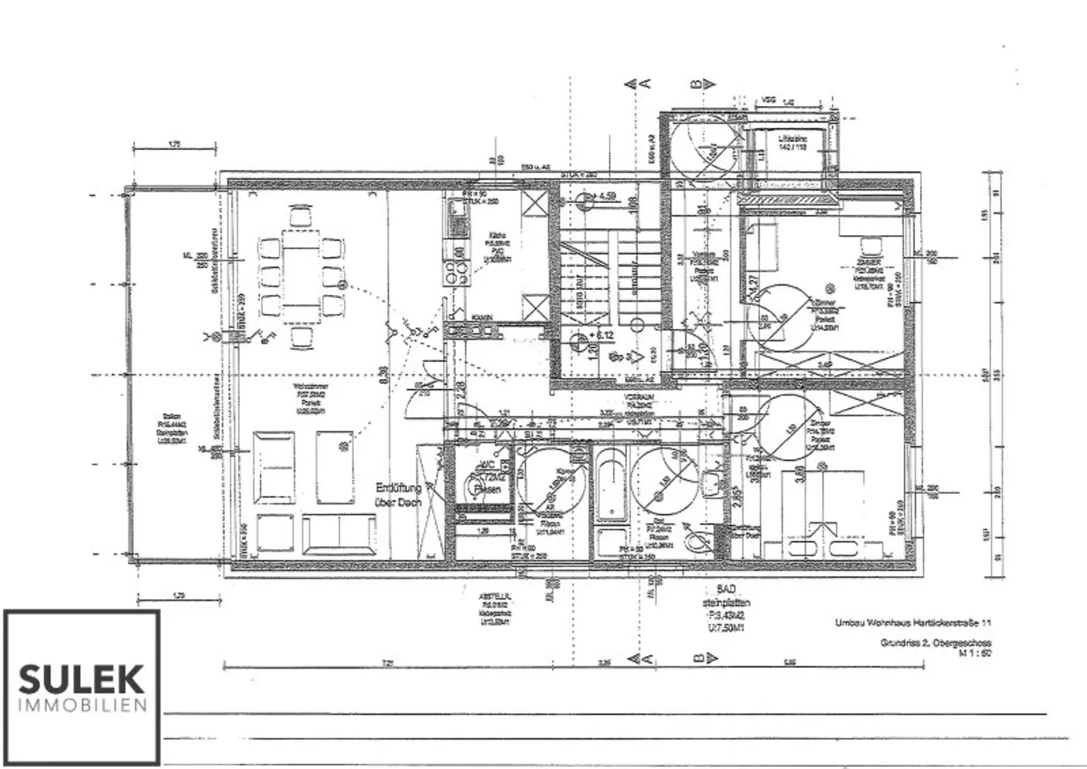 Schöne 3 Zimmer Wohnung mit Balkon im Herzen Döblings!