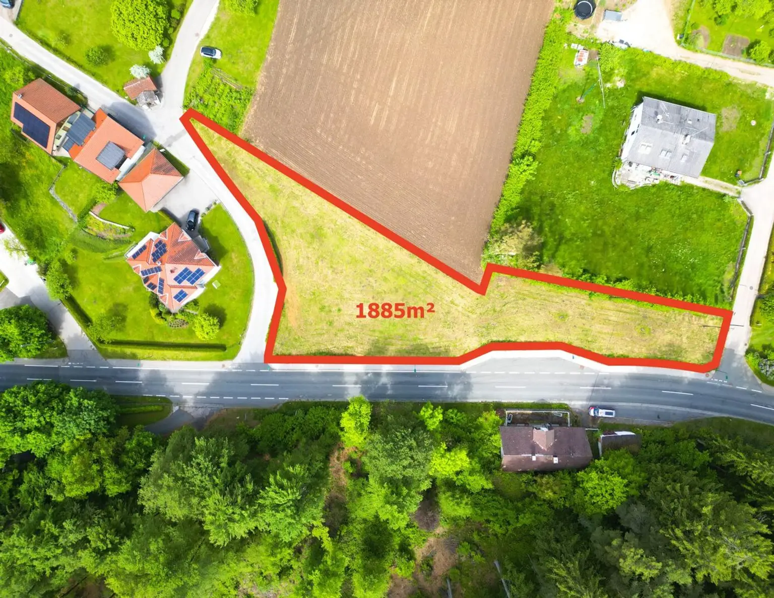 Traumgrundstück am Wörthersee - 1 885 m² Premium-Baufläche an der Moosburger Straße, Pörtschach