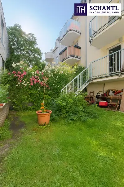 Stark reduziert! Charmante 3-Zimmer-Wohnung mit Urlaubsfeeling – eigener Garten & zwei Balkone in Währinger Toplage