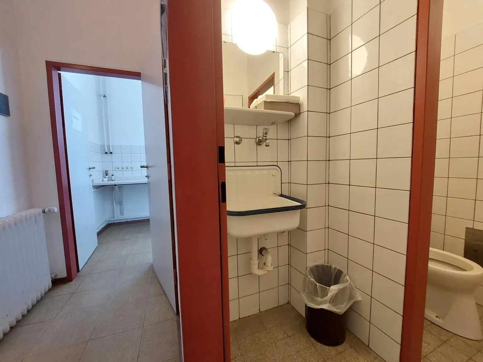 WC, Vorraum+Küche 1.07