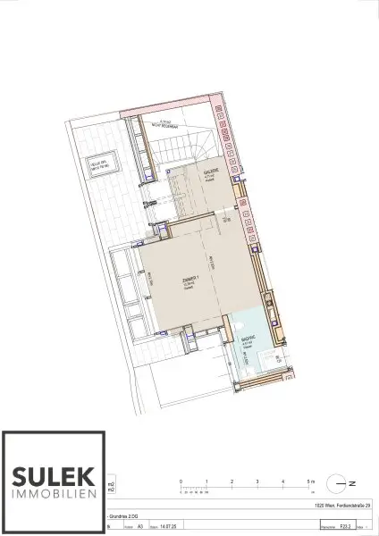 Dachgeschoßwohnung im Herzen des 2. Bezirks – 63 m² Wohnkomfort