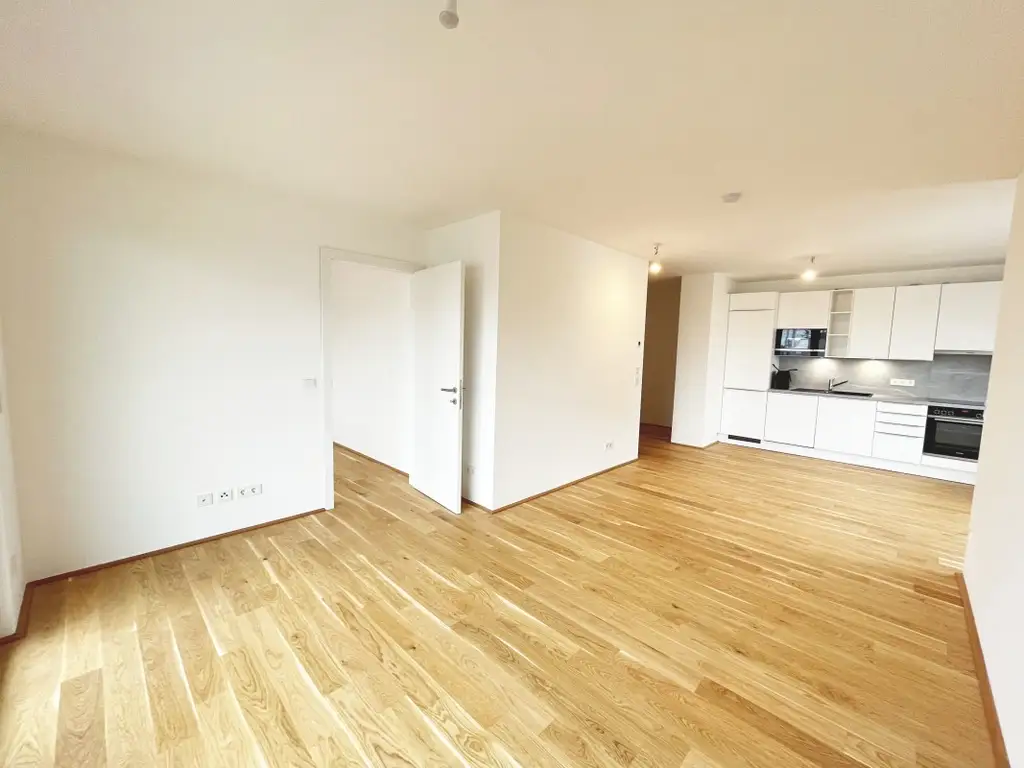 BEL ATRIUM - Moderne 2-Zimmer-Wohnung mit Balkon
- in der Klenaugasse