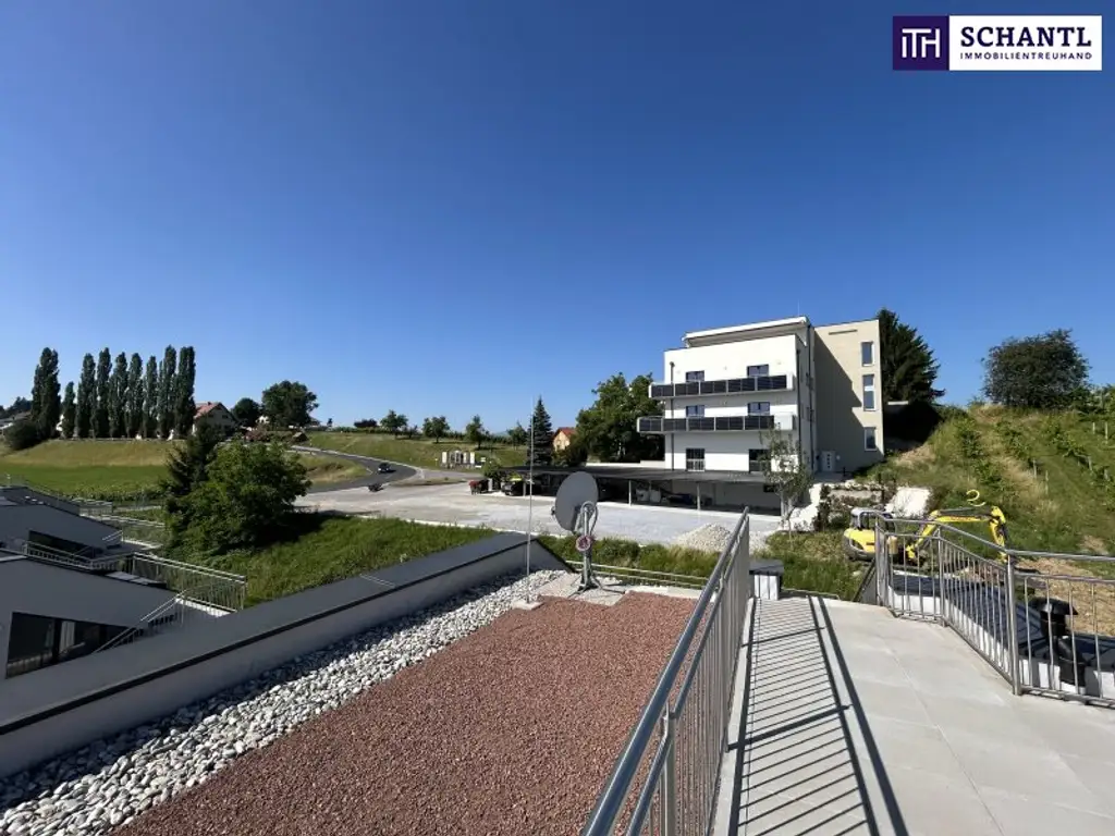 Grünoase im Weinparadies Reiteregg - Sehr hochwertig ausgeführte Doppelhaushälfte mit Dachterrasse - Gemeinde St. Bartholomä! ERDWÄRME!