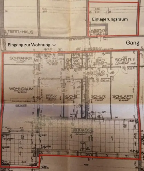 Neuwaldegger Terrassenwohnung mit Pool und Sauna Zugang