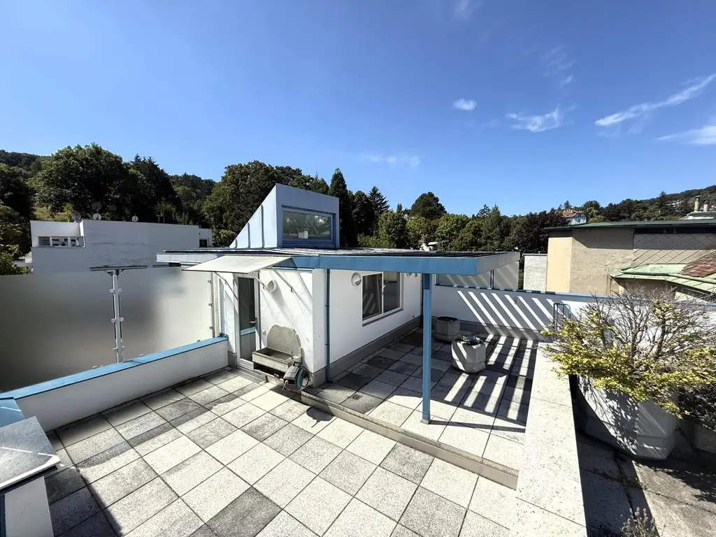 Ansprechendes Atelier, Loft, Dachterrasse inkl. PP im Neunzehnten // Attractive Studio, loft, roof terrace incl. parking in the nineteenth //