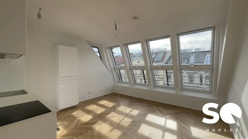 # SQ - EXKLUSIVE DACHGESCHOSSWOHNUNG IN 1030 WIEN - SEIDLGASSE - 2 ZIMMER - TOP 15
