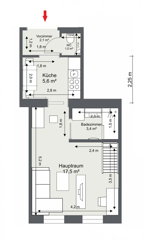 TOPLAGE | HELLE SINGLEWOHNUNG | U-BAHN-NÄHE