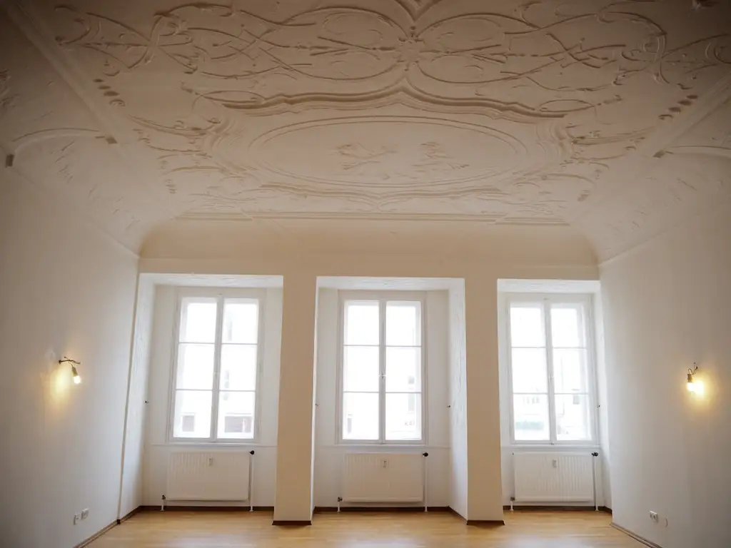 Elegante Loft-Wohnung mit Stuckdecken & Intarsientüren