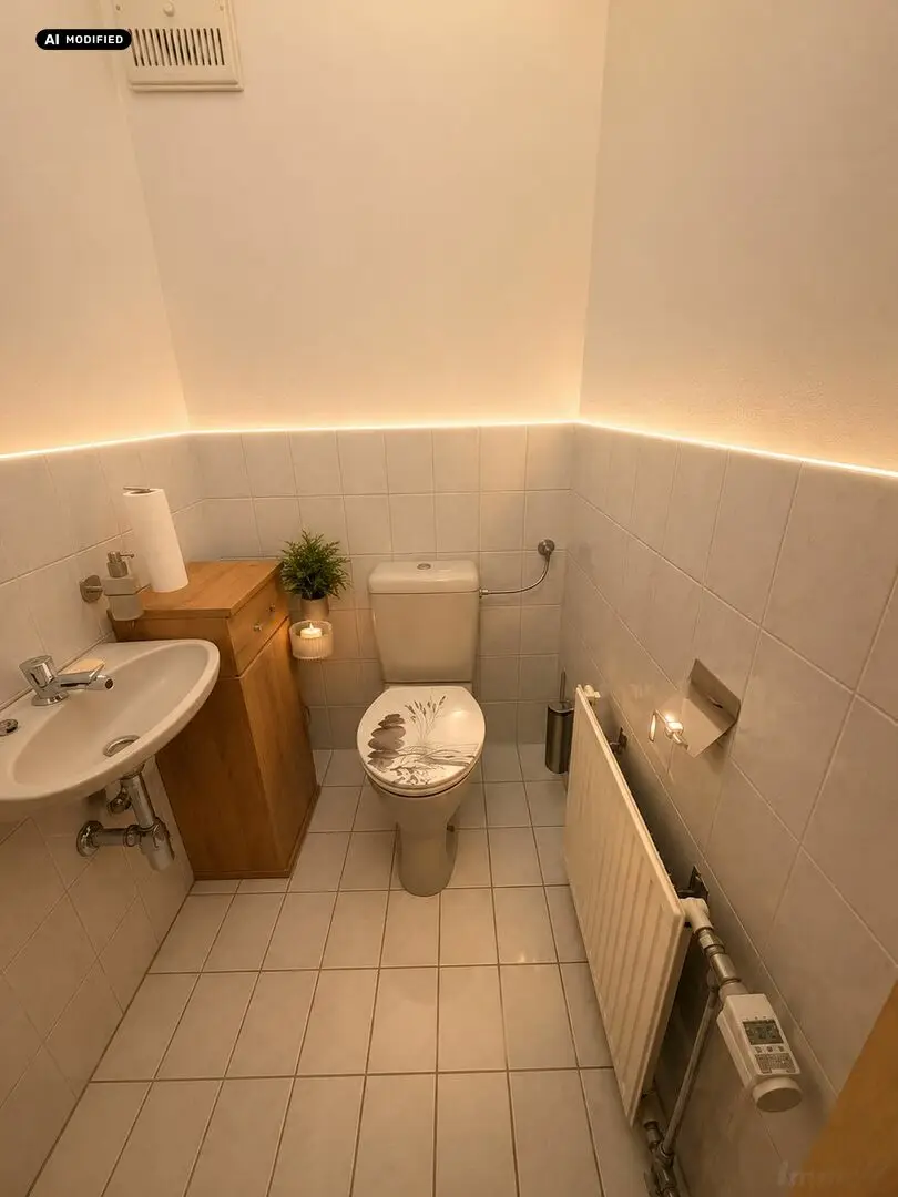 KI-bearbeitet – WC