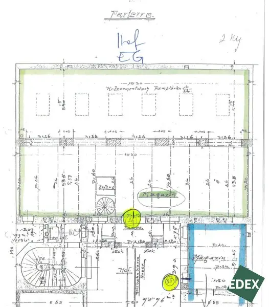Yppenplatz - spannende Geschäftsfläche mit Gewölbekeller