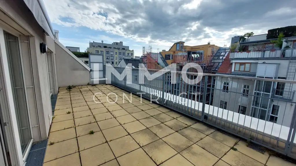 Top-Wohnung mit wunderschöner Dachterrasse Marxergasse 17 - Sofiensäle -  Stiege 2 Top 22