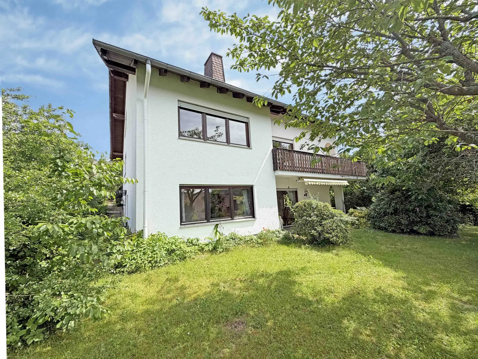 Rückansicht Haus
