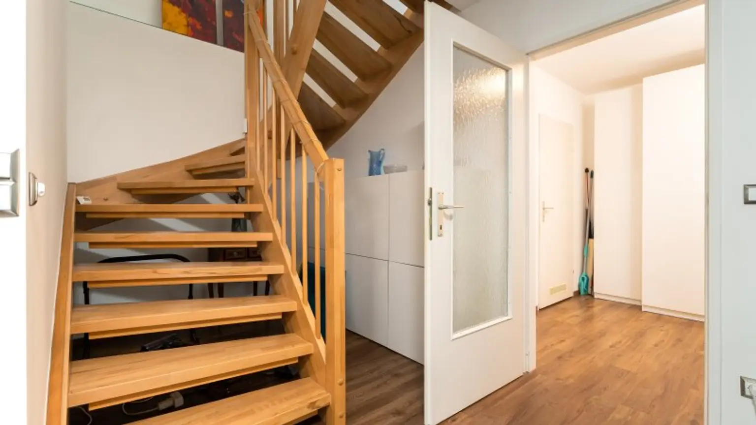 Aufgang in den Stock