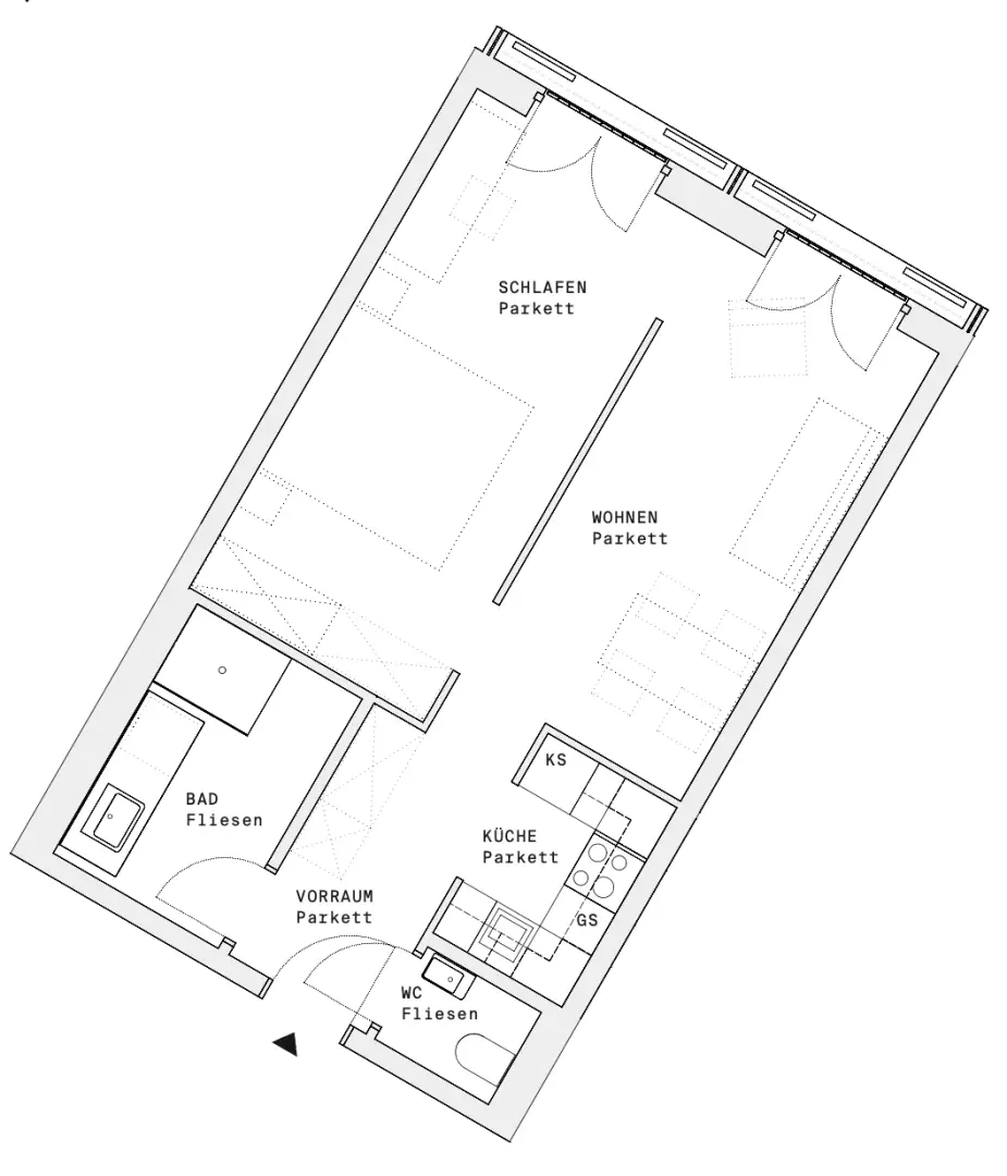 DC-FLATS: High-End-Apartment bei der UNO-City!! ERSTBEZUG!!