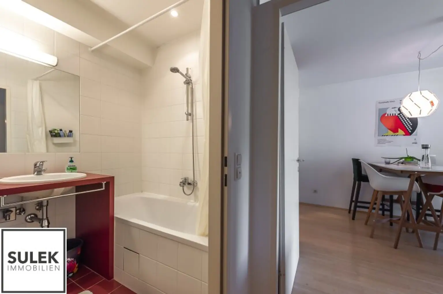 Grünblick in den Innenhof: helle 2-Zimmer Neubauwohnung ~ Kaiserstr. 68 ~ ab 1.1.26!!