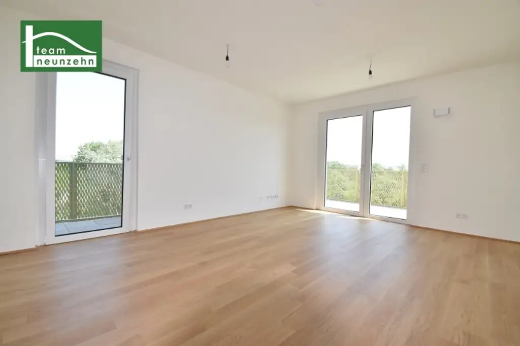 Neubauprojekt im Niedrig-Energie-Standard im grünen Hirschfeld – Naturnah wohnen - Provisionsfrei!