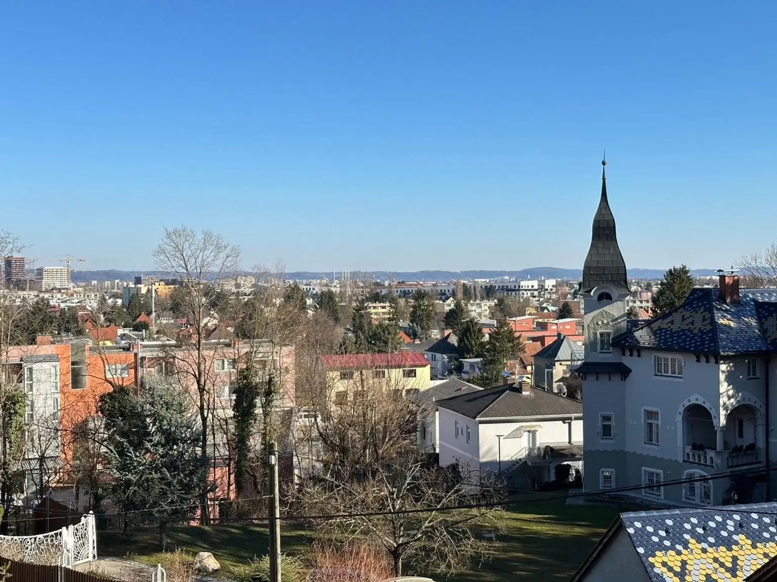 Ausblick über Graz