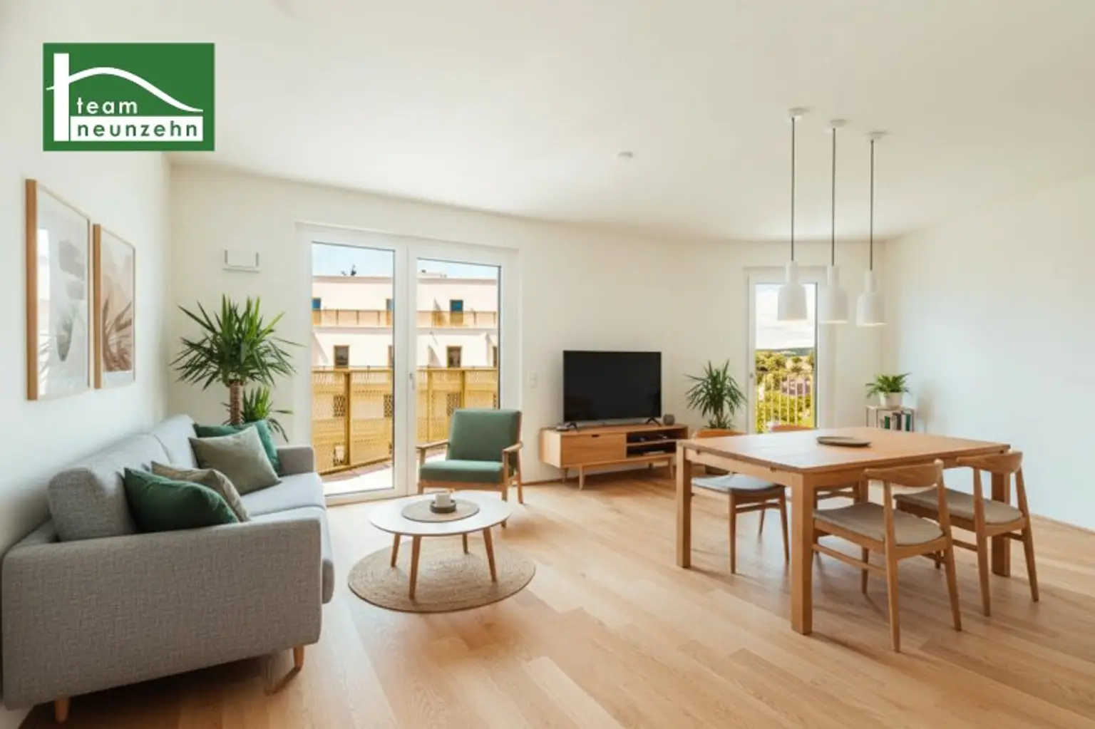 Im Grünen mit guter Anbindung an die Innenstadt – hier kann man entspannen. - WOHNTRAUM