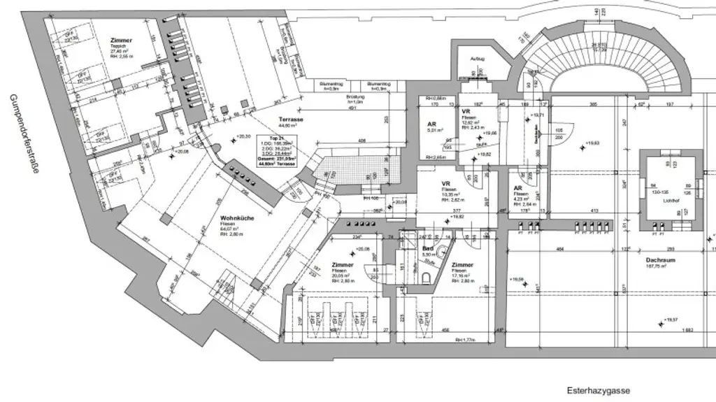 Hier bleiben keine Wünsche offen - Exklusive Maisonette mit 44m² Terrasse nahe Naschmarkt zu mieten!