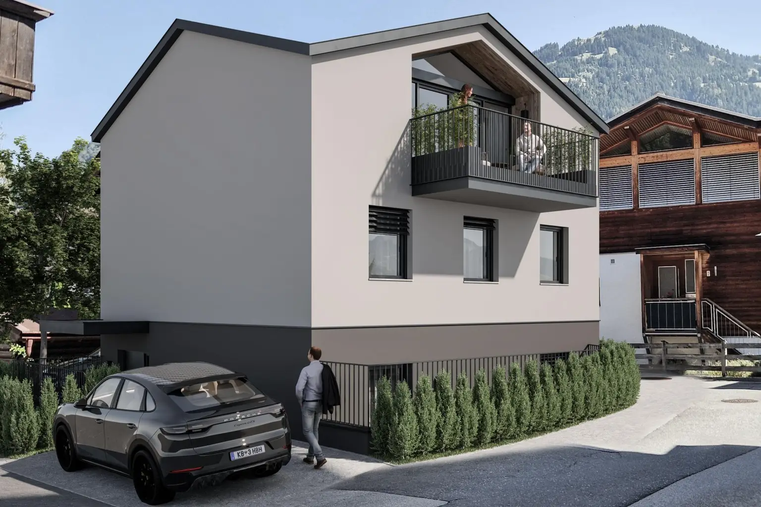 Stadthaus mit 3 Wohnungen im Zentrum von Kitzbühel mit Kaiserblick - Neubau möglich