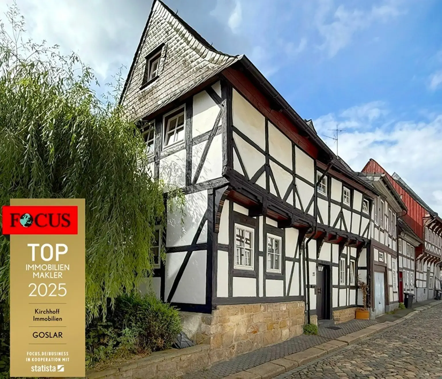 VERKAUFT: Historisches Wohnen an der Abzucht – Einzeldenkmal in der Altstadt von Goslar