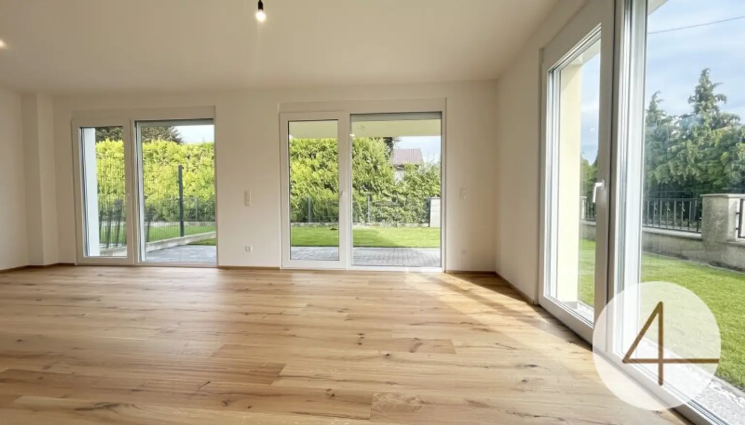 Top-Neubau in Markgrafneusiedl: 5-Zimmer-Ziegelhaus mit Eigengarten, Balkonen 2 Stellplätze – schlüsselfertig!